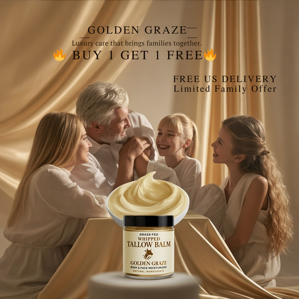 Golden Graze Whipped Tallow Balm – Grass-Fed, Natural Moisturizer